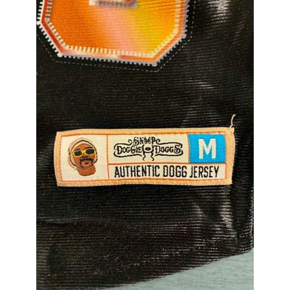 Snoop Doggie Doggs Pet Jersey Medium Black New Deluxe Dogg 20 Mesh Shirt